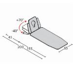 Afbeeldingen van Giove 4 - Vierdelige Behandelbank - Donker onderstel